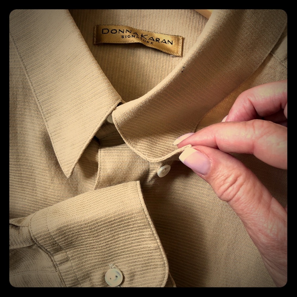 Donna Karan 15.5x34 Signature shirt